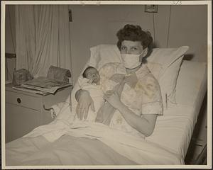 Mrs. Albert Dionne of High St., Southbridge and 10th daughter