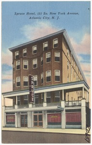 Spruce Hotel, 151 So. New York Avenue, Atlantic City, N.J.