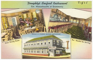 Doughty's Seafood Restaurant, Cor. Massachusetts at Grammercy