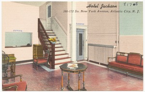 Hotel Jackson, 166-172 So. New York Avenue, Atlantic City, N.J.