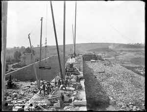 Sudbury Reservoir, south end of overflow, Sudbury Dam, from the north, Southborough, Mass., Sep. 26, 1896
