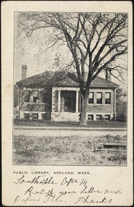 Public library, Ashland, Mass.