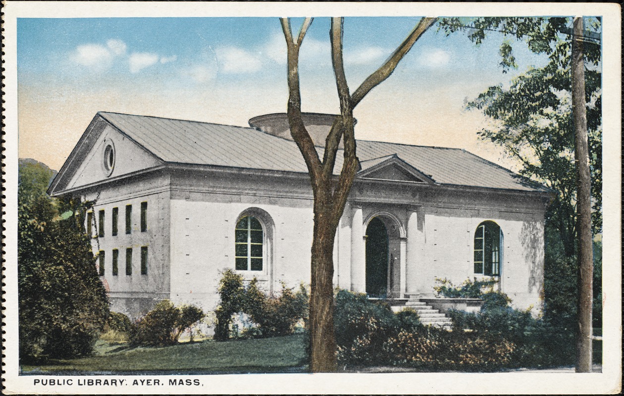 Public library, Ayer, Mass.