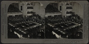 Conference delegates in session, Continental Hall, Washington, D.C.