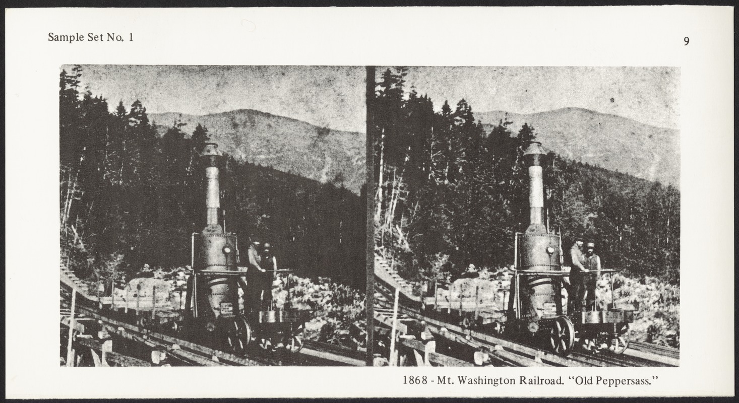 Mt. Washington Railroad. "Old Peppersass"