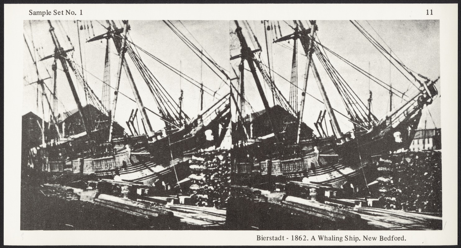 Bierstadt - 1862. A whaling ship. New Bedford