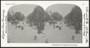 Boulevard de la Madeleine, Paris, France