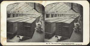 The train shed and shipping rooms