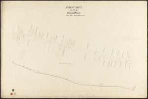 Plan of Eutaw Street