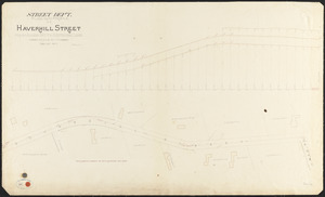 Plan and profile of Haverhill Street from Ames St. to Methuen line
