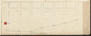 Plan, profile of Franklin St.