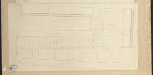 Plan and profile of sewer along Lawrence St. and between Oak St. and Haverhill St.