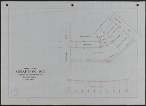 Street plan, Grafton St., Exeter St. to Winthrop Av.