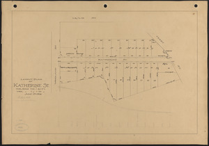 Layout plan of Katherine St.