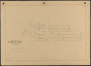 Layout plan of Eaton St.