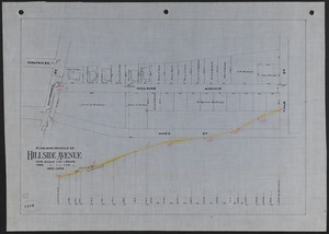 Plan and profile of Hillside Avenue