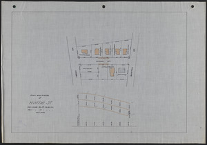 Plan and profile of Home St.