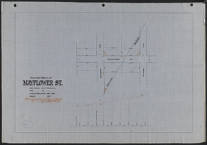 Plan and profile of Mayflower St.