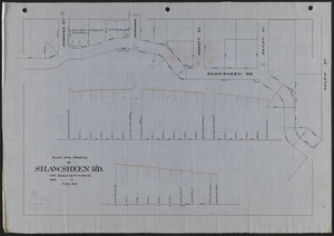 Plan and profile of Shawsheen Rd.