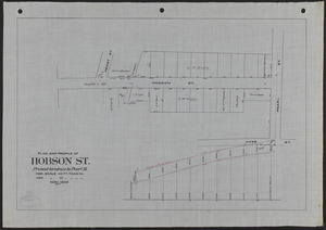 Plan and profile of Hobson St., present terminus to Pearl St.