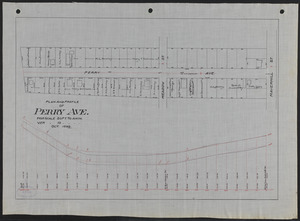 Plan and profile of Perry Ave.