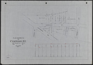 Plan and profile of Cornish St.