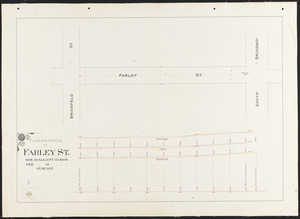 Plan and profile of Farley St.