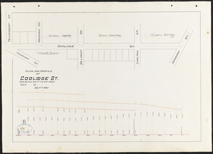 Plan and profile of Coolidge St.