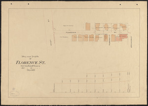 Plan and profile of Florence St.