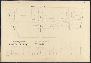 Plan and profile of Howarth St.