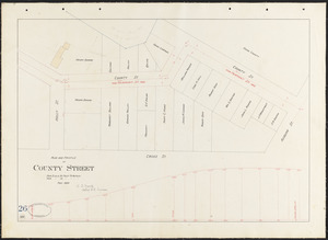 Plan and profile of County Street