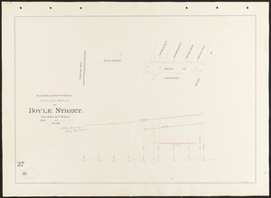 Plan and profile of Doyle Street