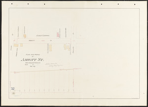 Plan and profile of Abbott St.