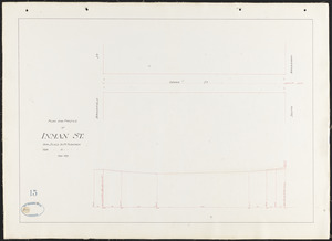 Plan and profile of Inman St.