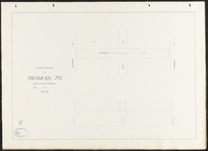 Plan and profile of Methuen St.