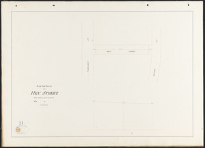 Plan and profile of Hey Street