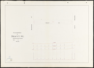 Plan and profile of Dracut St.