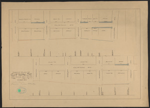 Layout plan of Clifton St.