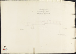 Plan showing line of Marston Street at William Bryson's