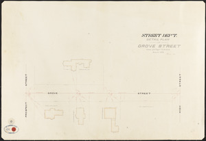 Detail plan of Grove Street