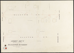 Detail plan of Allston Street