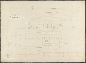 Plan and profile of Merrimack St.