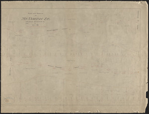 Plan and profile of Mt. Vernon