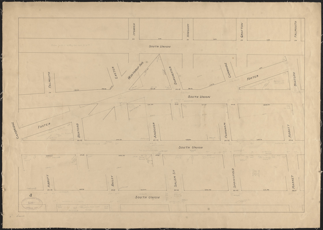 Southern Union Map South Union - Digital Commonwealth