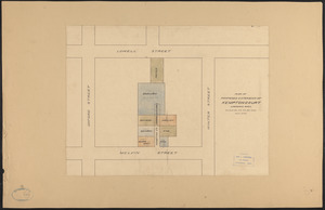 Plan of proposed extension of Kempton Court, Lawrence, Mass.