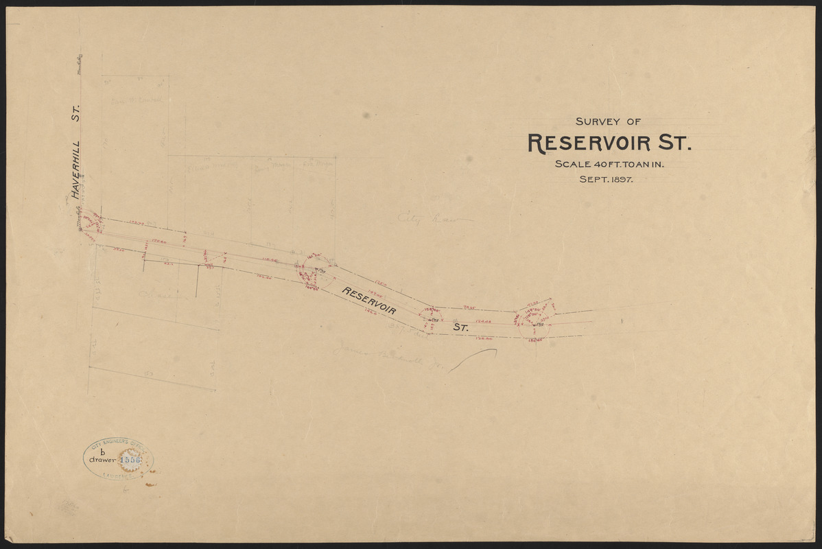 Survey of Reservoir St.