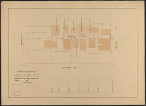 Plan and profile of Melvin Ct.