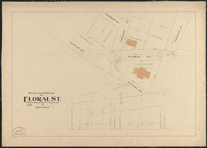 Plan and profile of Floral St.
