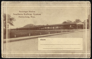 Passenger Station, Southern Railway System, Hattiesburg, Miss.
