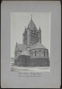 Boston, Massachusetts, Trinity Church, from the north